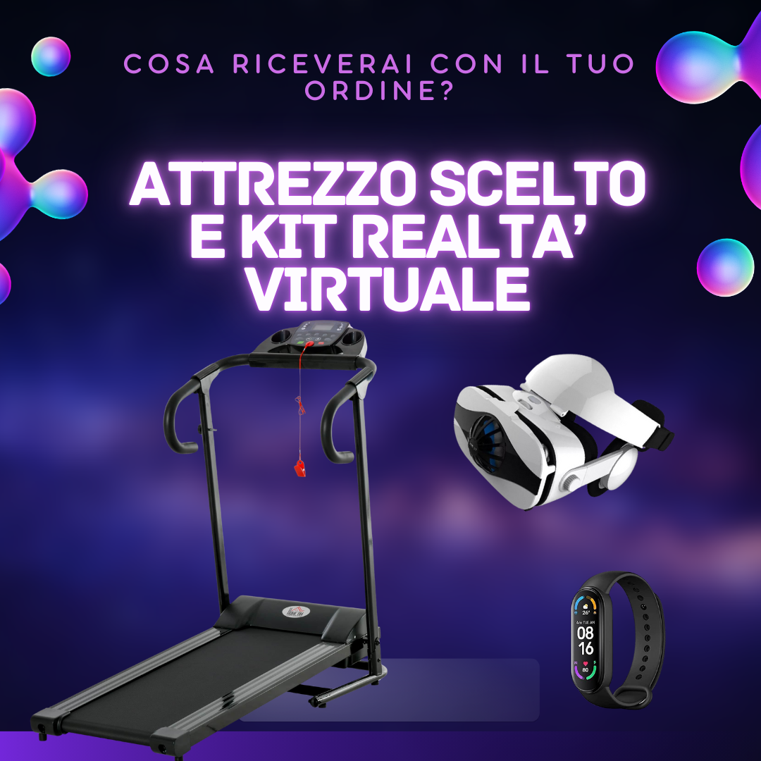 Tapis Roulant Electrify con Realtà Virtuale 3D